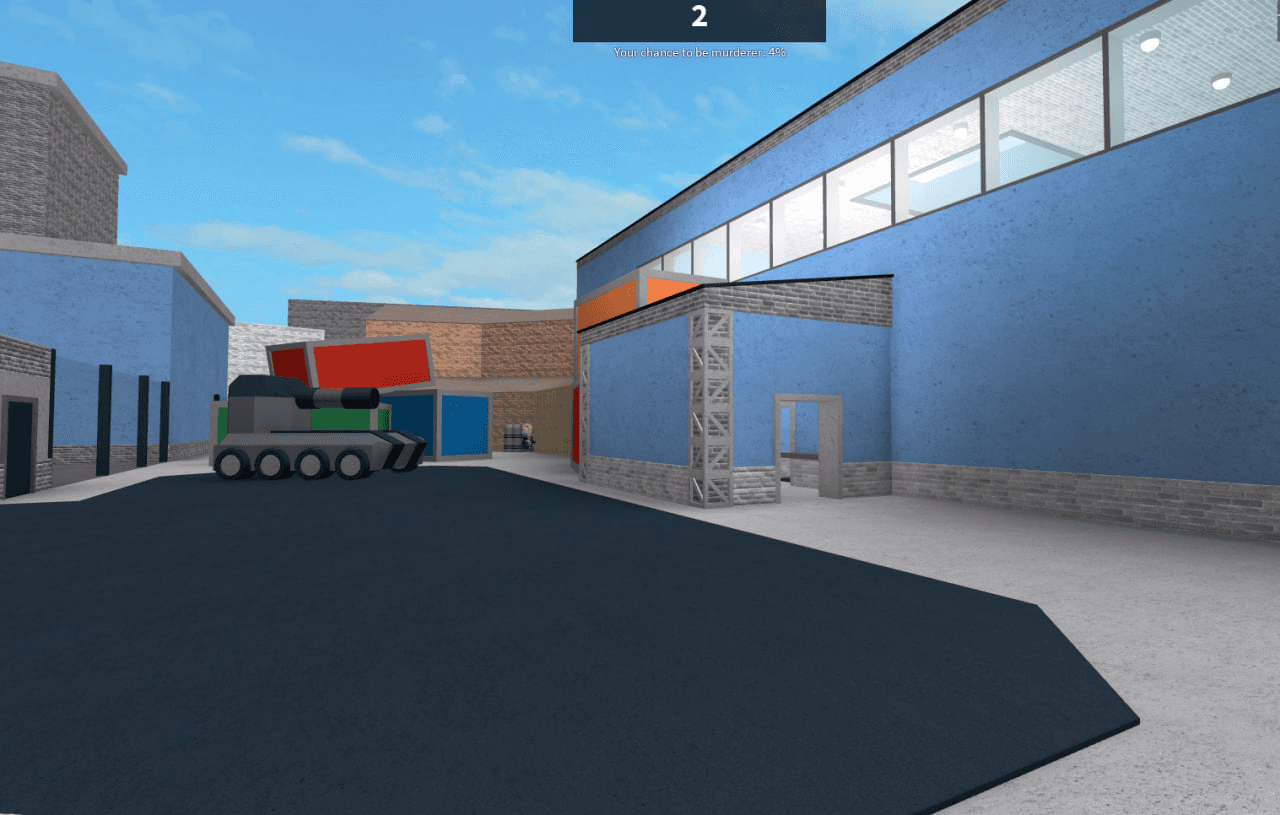 Roblox scene before the RBXGLOW shader